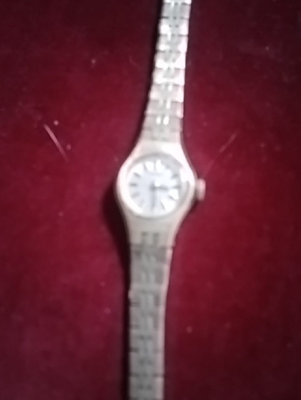 Gold -tone Seiko Ladies Bracelet Watch - Silver Dial
